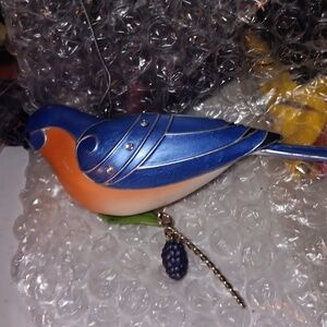 HALLMARK 2010 BLUEBIRD ORNAMENT